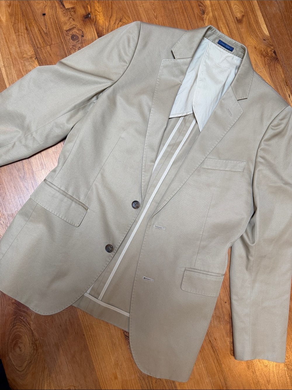 Bonobos Khaki Men's Blazer Jacket